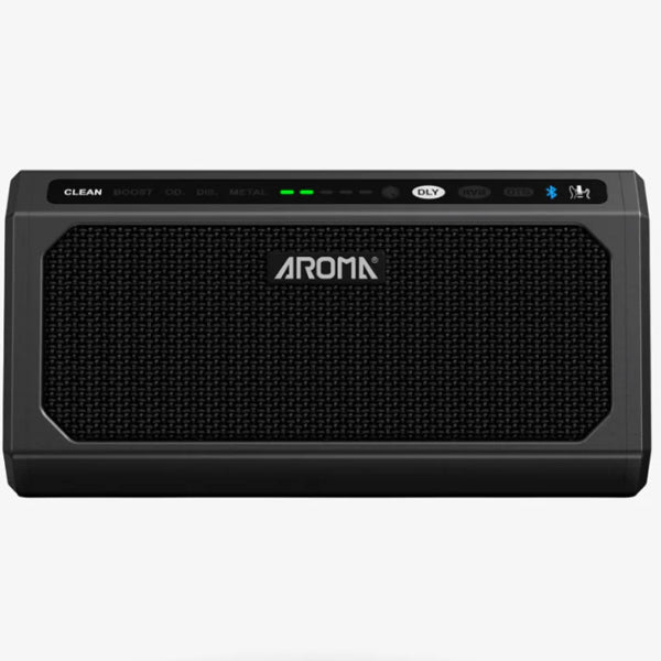 Aroma TG-08 Rechargeable Bluetooth Portable Electric Guitar Amplifier with Built In Drum Rhythm (TG08)