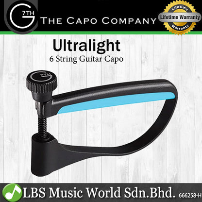 G7th UltraLight 6 String Acoustic or Electric Guitar Capo (Ultralight6)