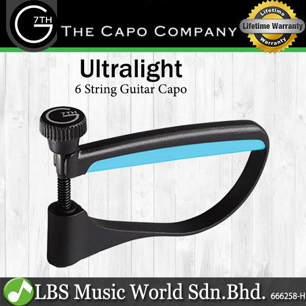 G7th UltraLight 6 String Acoustic or Electric Guitar Capo (Ultralight6)