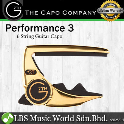 G7th Performance 3 6 String Acoustic or Electric Guitar (Performance3)