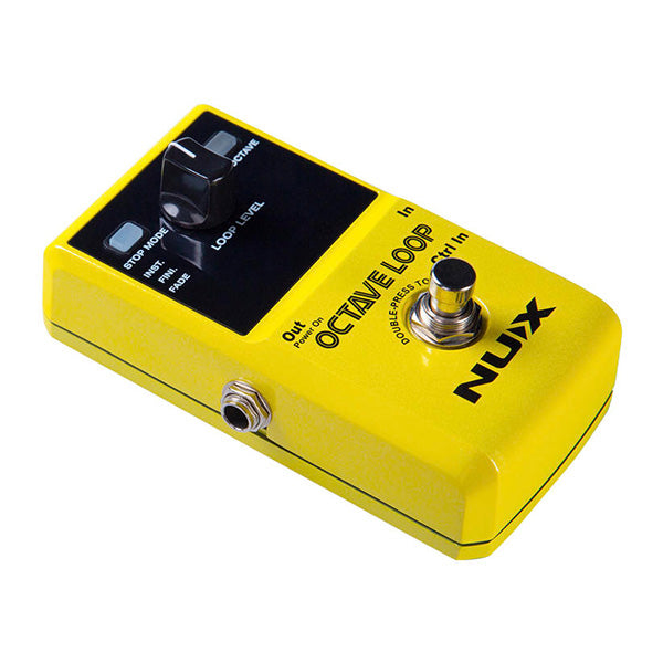 [Discontinued] Nux Octave Loop 24 Bit Looper Guitar Effect Pedal with -1 Octave Effect