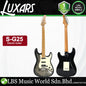Luxars S-G25 HSS Alder Body Electric Guitar Roasted Maple Fretboard and Tremolo (S G25)