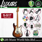 Luxars S-G25 HSS Alder Body Electric Guitar Roasted Maple Fretboard and Tremolo (S G25)