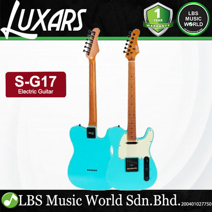 Luxars S-G17 PRO High-End TL Alder Body Electric Guitar SS Pickup with Roasted Maple Fretboard (S G17)