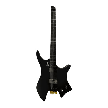 LUXARS S-G62 Ash Body Electric Guitar HH Pickup with Rosewood Fingerboard Package with Amplifier (S G62)