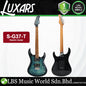 Luxars S-G37-T Solid-Body Electric Guitar Dual Coil-Split Humbuckers with Roasted Maple Neck  (S G37 T)