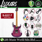 Luxars S-G37-T Solid-Body Electric Guitar Dual Coil-Split Humbuckers with Roasted Maple Neck  (S G37 T)