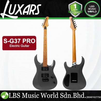 Luxars S-G37-PRO Electric Guitar Alnico HH Pickups with Roasted Maple Neck (S G37 PRO)