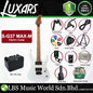 LUXARS S-G37-MAX-M Roasted Mahogany Body Electric Guitar HH Pickup with Tremolo - Package (S G37 MAX M)