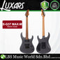 LUXARS S-G37-MAX-M Roasted Mahogany Body Electric Guitar HH Pickup with Tremolo (S G37 MAX M)