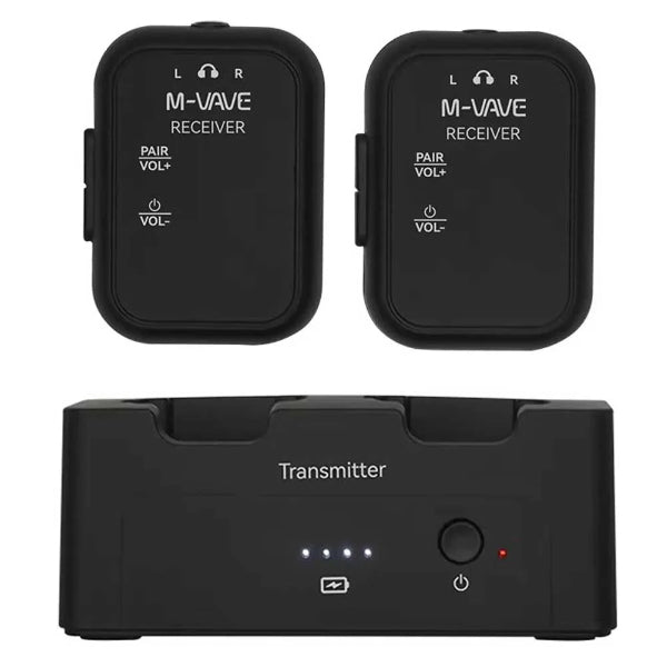 M-VAVE SWS12 2.4 GHz Wireless In Ear Earphone Monitoring Audio Transmission System