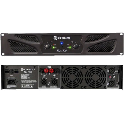 Crown XLi 1500 450W 2 Channel Power Amplifier Amp (XLi1500)