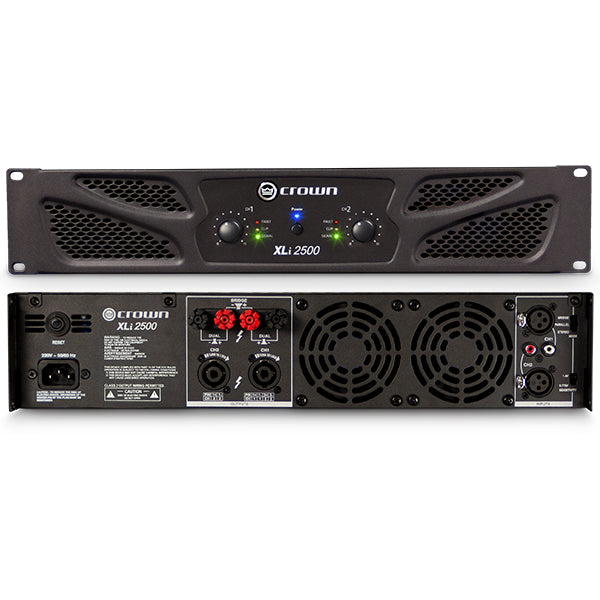 Crown XLi 2500 750W 2 Channel Power Amplifier Amp (XLi2500)
