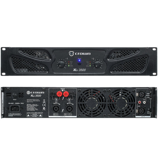 Crown XLi 3500 1350W 2 Channel Power Amplifier Amp (XLi3500)