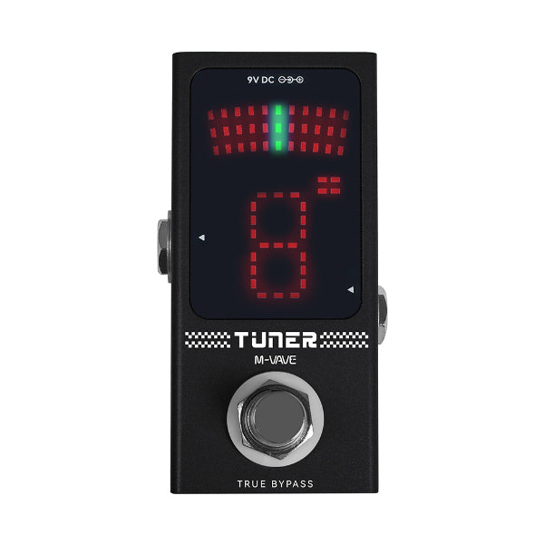 M-VAVE PD48 Chromatic True Bypass Guitar Tuner Pedal for Bass and Electric