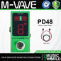 M-VAVE PD48 Chromatic True Bypass Guitar Tuner Pedal for Bass and Electric
