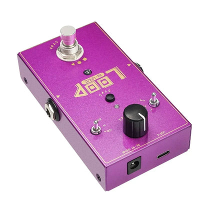M-Vave PD44 LOOP II Compact Guitar Loop Pedal with 3 Gear Speed Change – LBS Music World