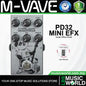 M-Vave PD32 Mini EFX Multi Effect Electric Guitar Pedal with True Bypass