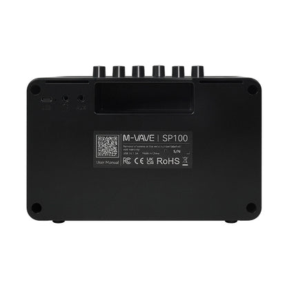 M-Vave SP100 10 Watt Portable Rechargeable Bluetooth Speaker Amp Electric Guitar Amplifier