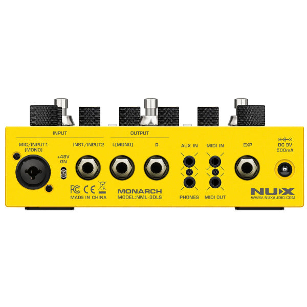 Nux NML-3DLS Dual Loop Stereo Guitar Pedal with Built In FX (NML3DLS)