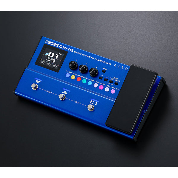 Boss GX-1B Portable Bass Effects Processor with Bluetooth for Bass Guitar (GX1B)