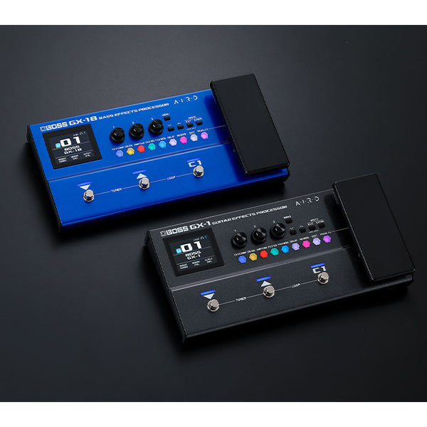 boss pedals for bass Boss GX-1B Portable Bass Effects Processor with Bluetooth for Bass Guitar (GX1B)
