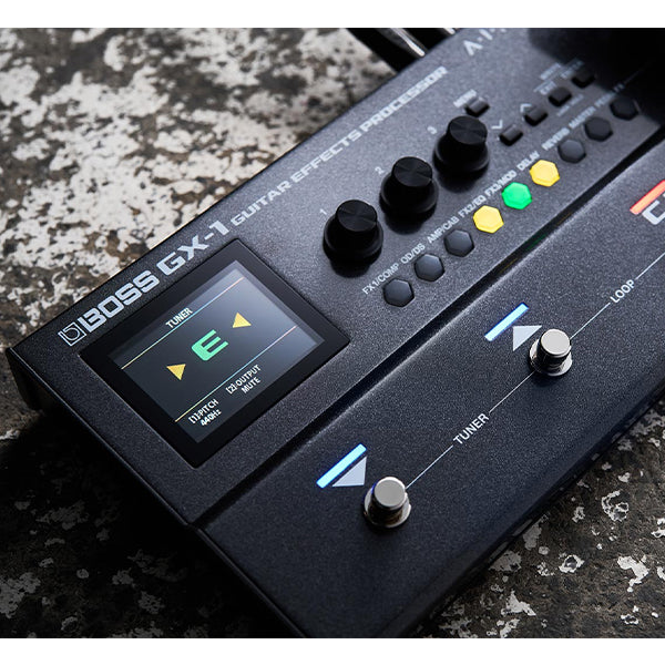 Boss GX-1 Portable Guitar Effects Processor with Bluetooth for