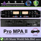 ART Pro MPA II 2 Channel Tube Microphone Preamp Dynamic Processors (MPAII MPA II)