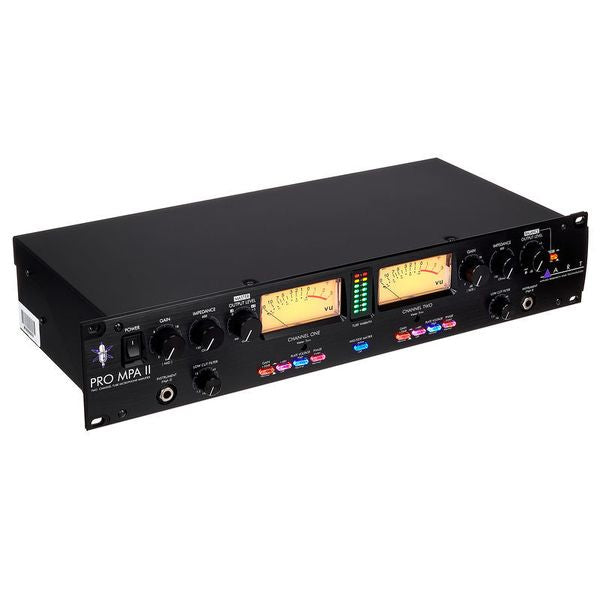 ART Pro MPA II 2 Channel Tube Microphone Preamp Dynamic Processors (MPAII MPA II)