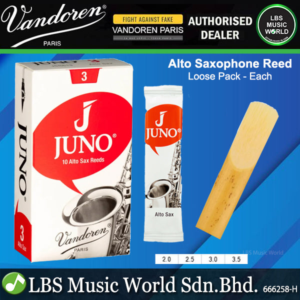 Vandoren Paris JUNO Alto Saxophone Loose - 1 Piece Only (2.0/2.5/3.0/3.5)