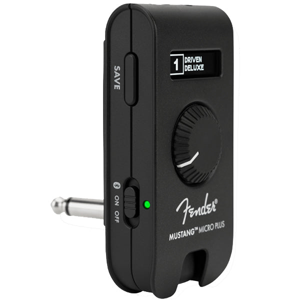Fender Mustang Micro Plus Rechargeable Headphone Guitar Combo Amplifier with Bluetooth