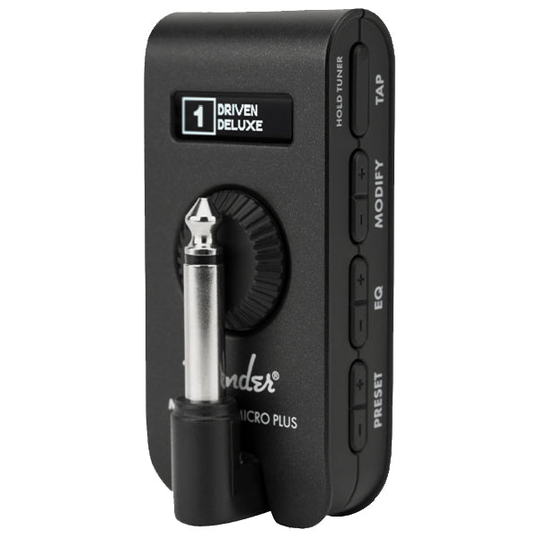 Fender Mustang Micro Plus Rechargeable Headphone Guitar Combo Amplifier with Bluetooth