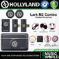 Hollyland Lark M2 Combo 2 Person Wireless Microphone Systems with Charging Case - 2.4 GHz