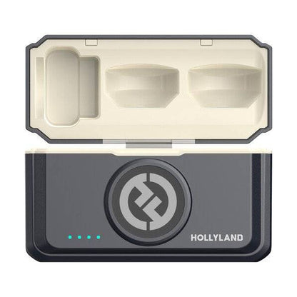 Hollyland Lark M2 Duo 2 Person Wireless Microphone System with Charging Case - 2.4 GHz
