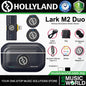 Hollyland Lark M2 Duo 2 Person Wireless Microphone System with Charging Case - 2.4 GHz