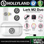 Hollyland Lark M2 Duo 2 Person Wireless Microphone System with Charging Case - 2.4 GHz