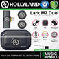 Hollyland Lark M2 Duo 2 Person Wireless Microphone System with Charging Case - 2.4 GHz