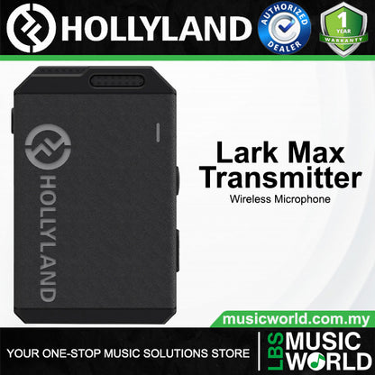 Hollyland Lark Max Duo 2 Person Wireless Lavalier Microphone with Advanced Noice Cancelling