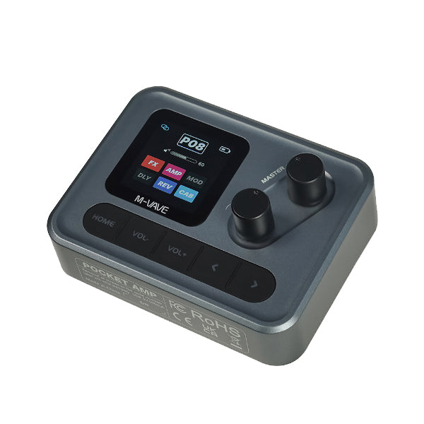 M-VAVE Pocket AMP Guitar Plug Headphone Amplifier With Built In Effect and Bluetooth