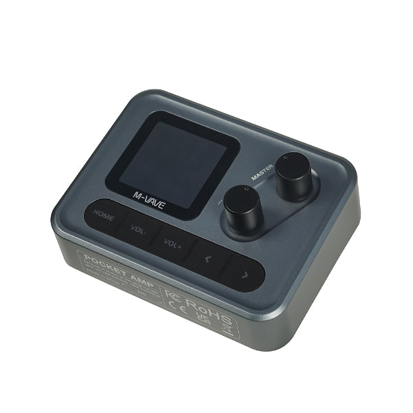 M-VAVE Pocket AMP Guitar Plug Headphone Amplifier With Built In