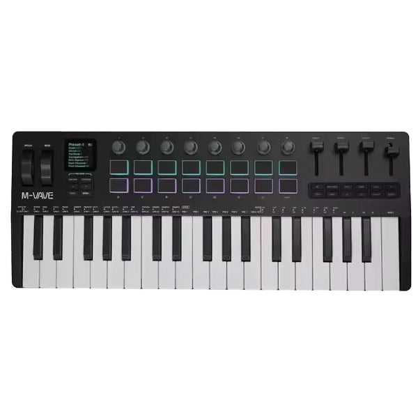 M-VAVE SMK-37 PRO 37 Key Portable Mini USB Keyboard Controller (SMK37 SMK 37)