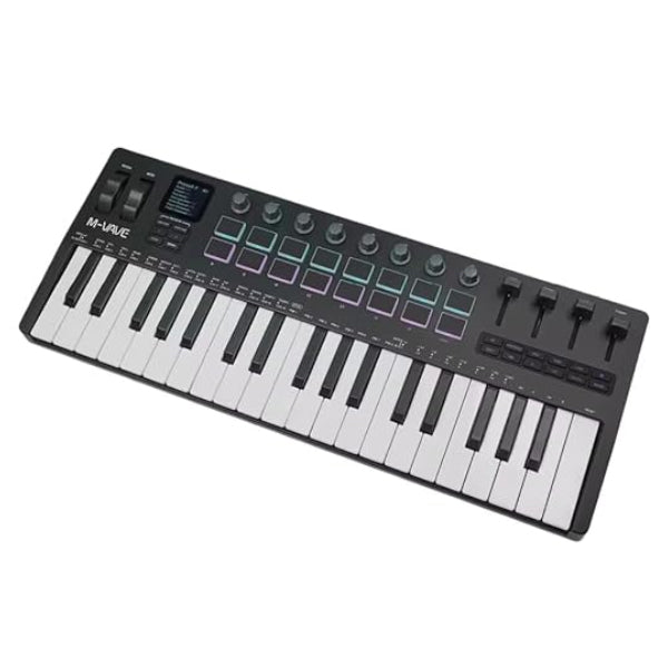 M-VAVE SMK-37 PRO 37 Key Portable Mini USB Keyboard Controller