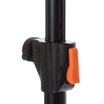 Bespeco PN90XLNO Heavy Duty Adjustable Speaker Stand Metal Foldable Tripod PA Stand