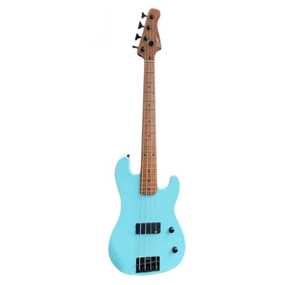 LUXARS S-KB20 4 String Mini Bass Guitar Poplar Body with Roasted Maple Fingerboard - Package