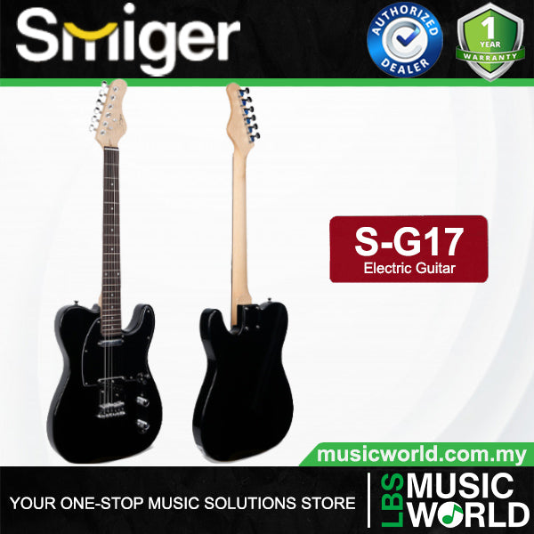 Smiger S-G17 Sycamore Body Electric Guitar SS Pickup With Maple Neck