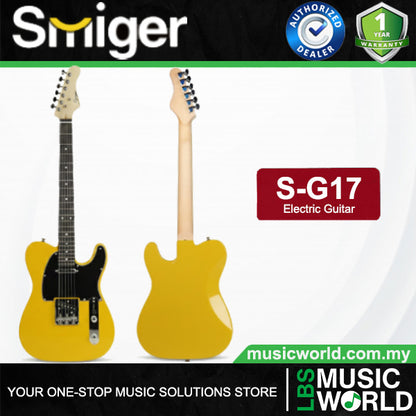 Smiger S-G17 Sycamore Body Electric Guitar SS Pickup With Maple Neck