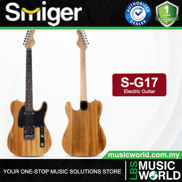 Smiger S-G17 Sycamore Body Electric Guitar SS Pickup With Maple Neck