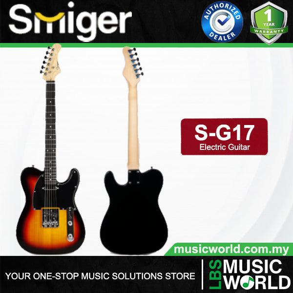 Smiger S-G17 Sycamore Body Electric Guitar SS Pickup With Maple Neck