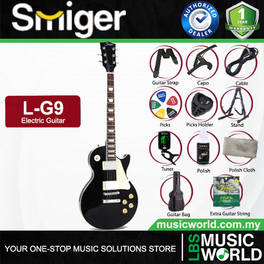 Smiger-L-G9 Poplar Body Electric Guitar HH Pickup With Maple Neck