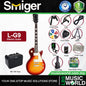 Smiger-L-G9 Poplar Body Electric Guitar HH Pickup With Maple Neck - Package